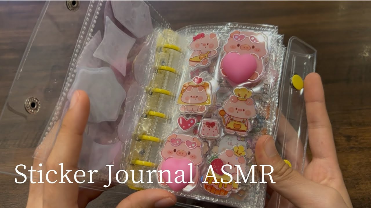 Sticker Journal ASMR | no talking