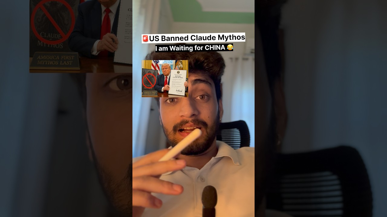 US Government Banned Claude Mythos 5 and Fable 5 #anthropic #claude #claude #ai #claudefable5