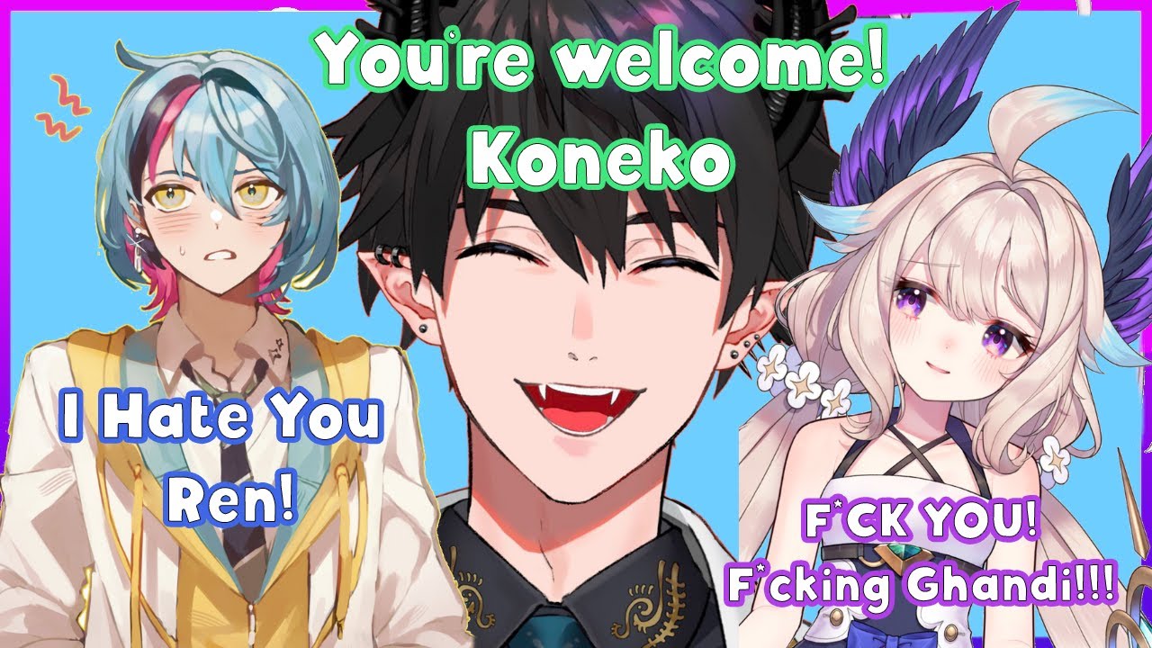 Enna and Kyo unite together against Ren!?!?!? [NIJI EN]