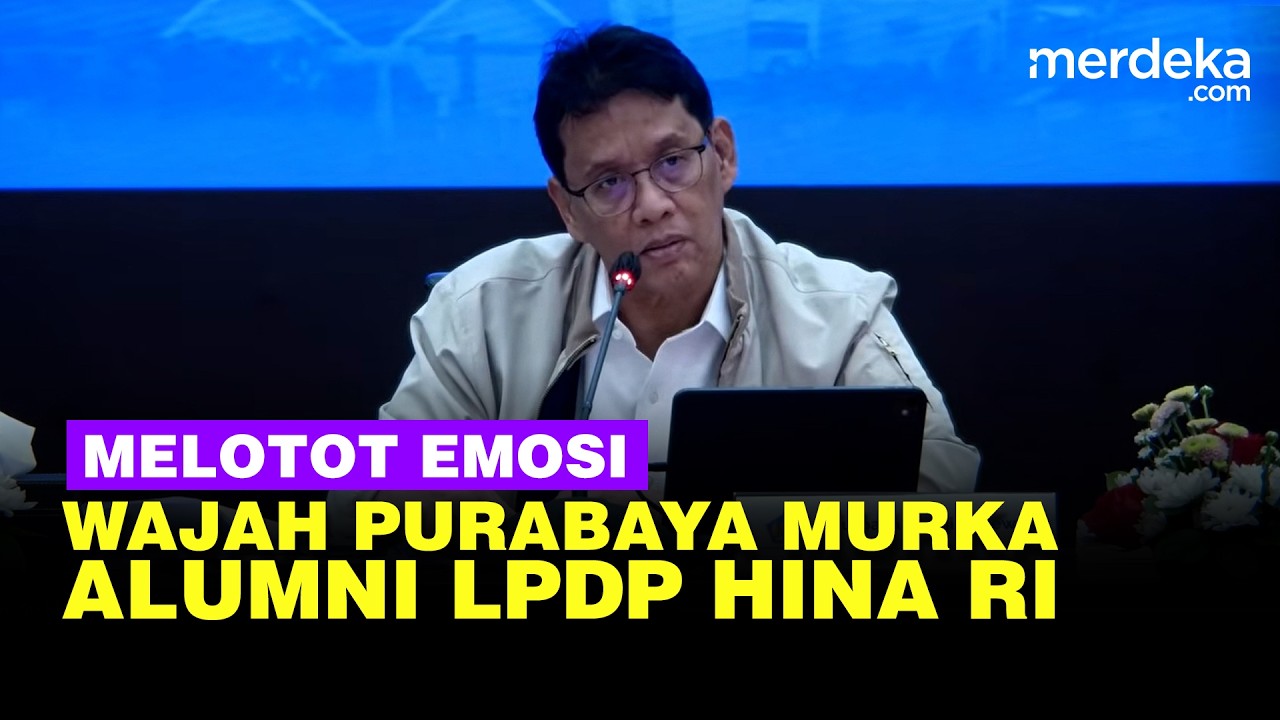 Murka Purbaya Melotot Emosi Soroti Alumni LPDP Viral Diduga Hina RI & Pamer Paspor Anak WNA