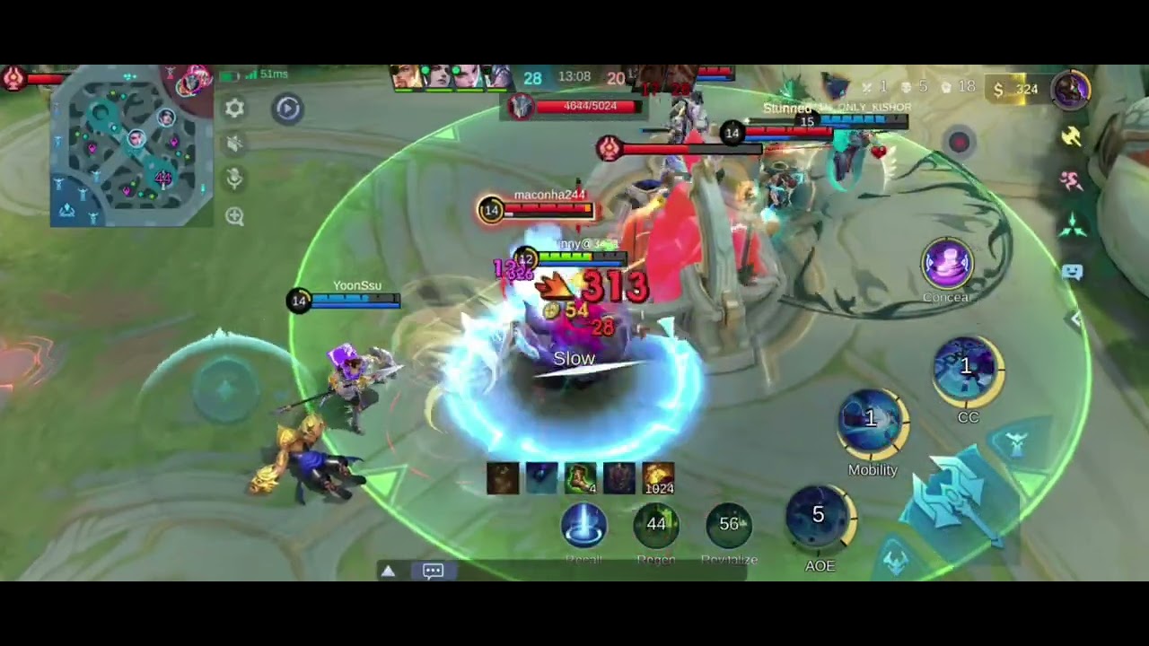 SAVAGE GAMEPLAY! #mobilelegends #gamer #mlbb #viral #like #subscribe 