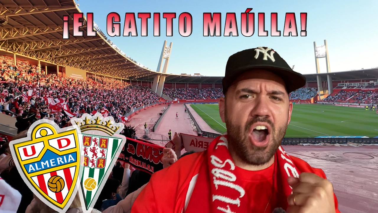 EL LEÓN SE COMIÓ AL GATITO 🦁🔥 Almería 2-1 Córdoba | VlogUDA Cordoba
