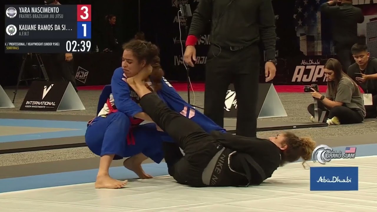 YARA NASCIMENTO vs KAUANE RAMOS  -  MIAMI GRAND SLAM JIU-JITSU TOUR 2023