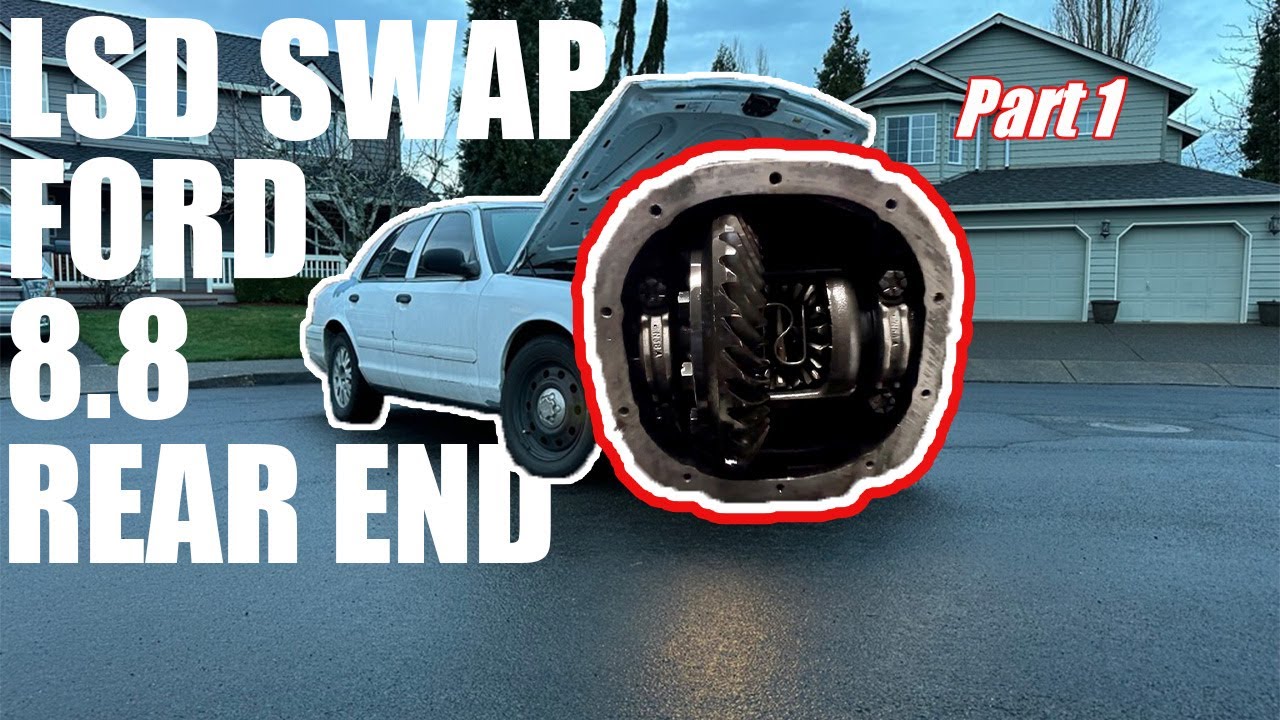 Unlock Performance: Crown Vic Rear End Swap- Ford 8.8 LSD (Part 1)