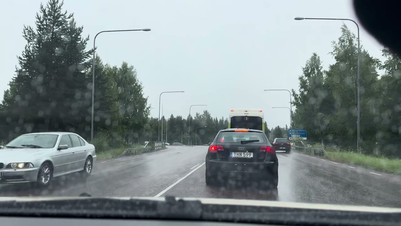 Skellefteå Sweden - Driving Test Route (Not Actual Test)
