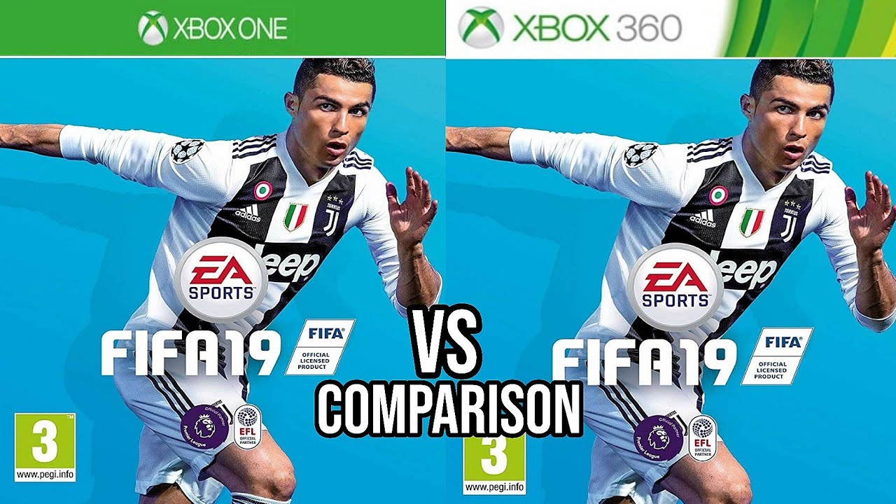 FIFA 19 Xbox One против Xbox 360