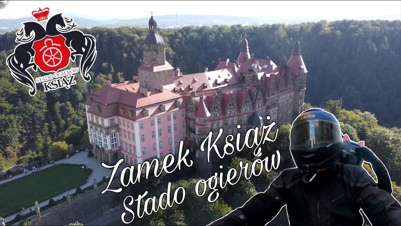 Motocyklem na Zamek Książ | Zamek + Stado Ogierów  | Motovlog #8