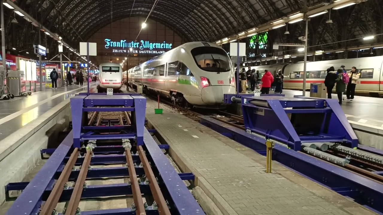 ICE en Frankfurt(Main) Hbf,3/1/26,19:00-19:30