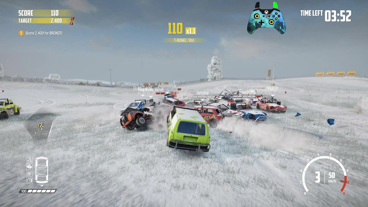Wreckfest 26.02.14 Hammerhead Score Streak - Eagles Peak Motorpark Demolition Arena