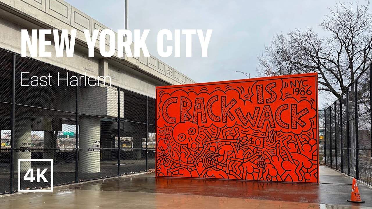 [4K] New York City 🗽 Winter Walk - East Harlem [Jan. 2023]