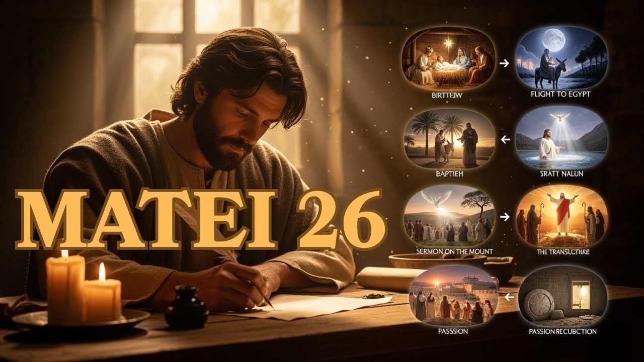 **Matei 26-Biblia – Noaptea în care lumea s-a schimbat pentru totdeauna**