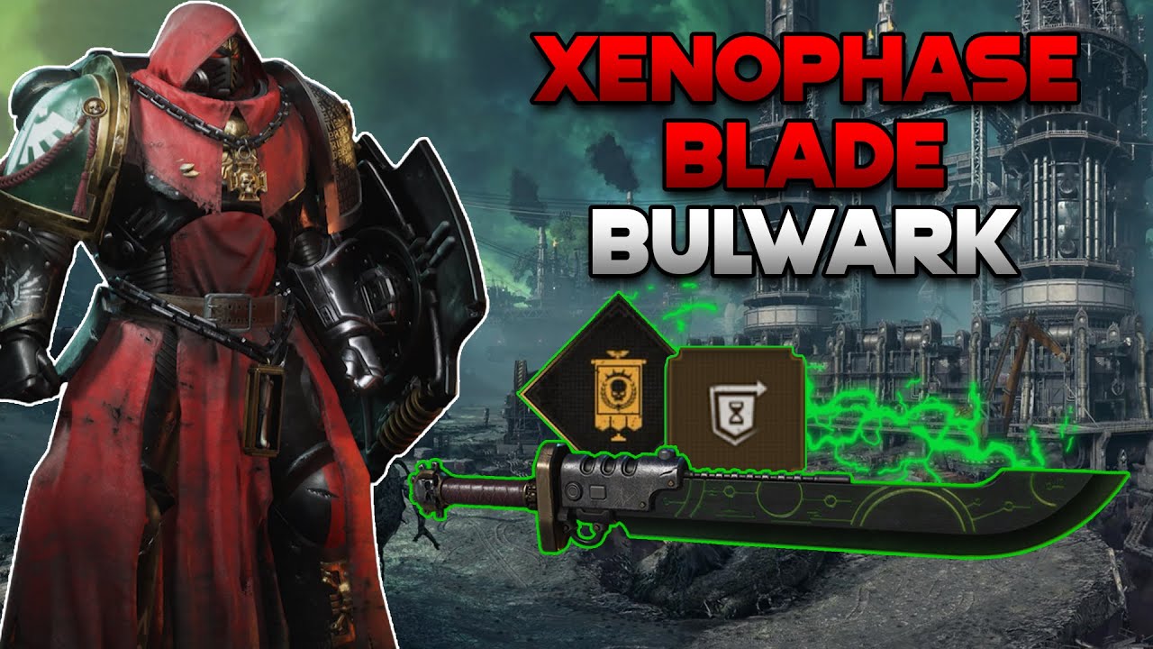 XENOPHASE BLADE Bulwark TANKS Hard Stratagems With Max Damage Reduction - Space Marine 2