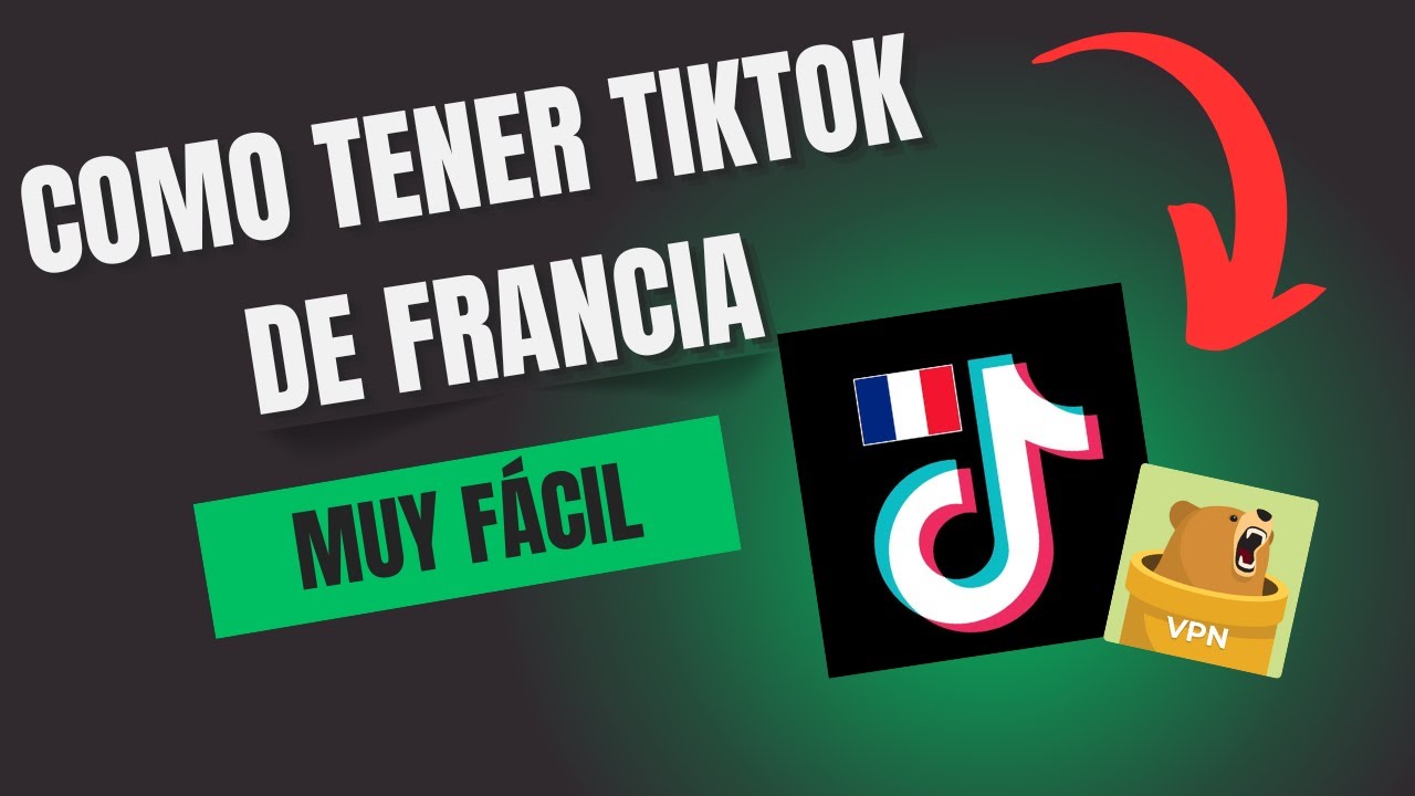 Como CREAR una cuenta de TIKTOK en FRANCIA 🇫🇷 | MUY FACIL