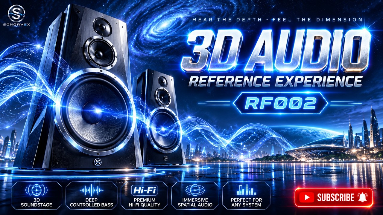 3D Audio Reference Experience RF002 &mdash; Hi-Fi Speaker Test | SONORVEX