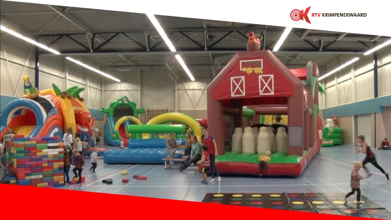 Springparadijs in Sporthal de Waard