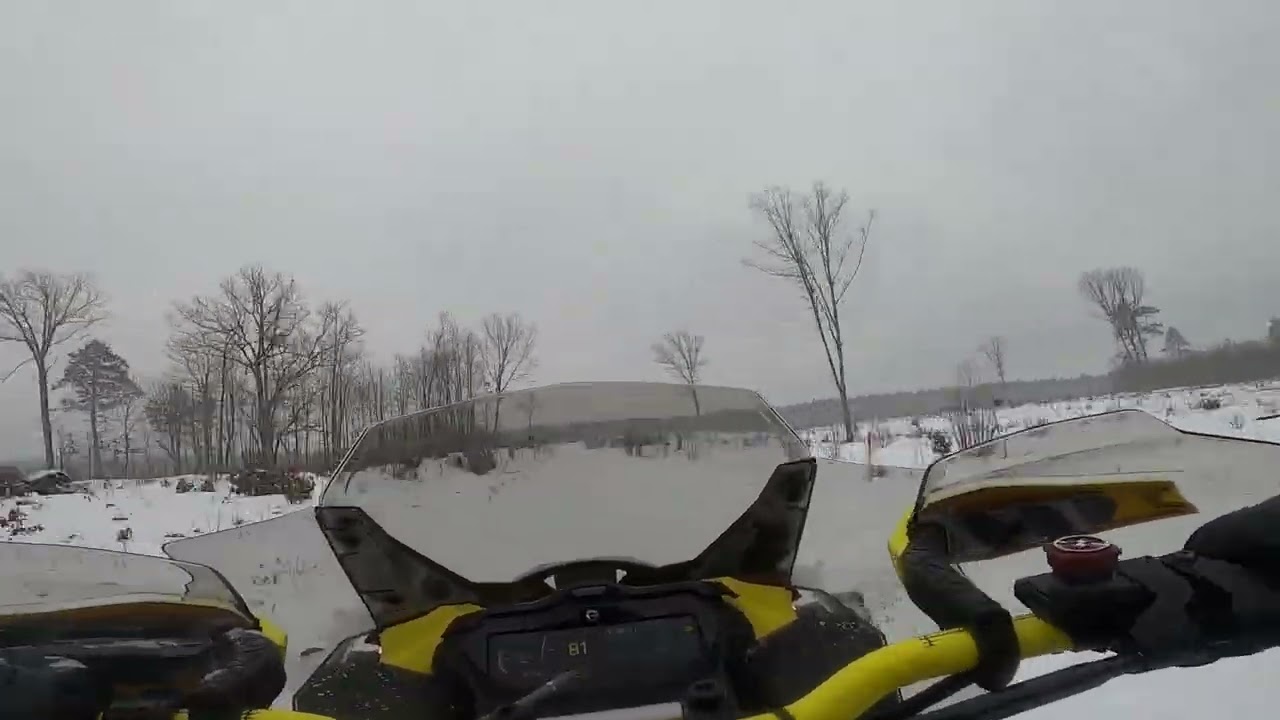 Higgins Lake quick run. 30 to 90 in 3 seconds at the end. 😱 