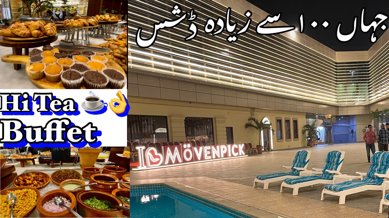 Movenpick Hi-Tea buffet Al bustan | food review | Movenpick chef ne banai mazedar pasta #vlog #food