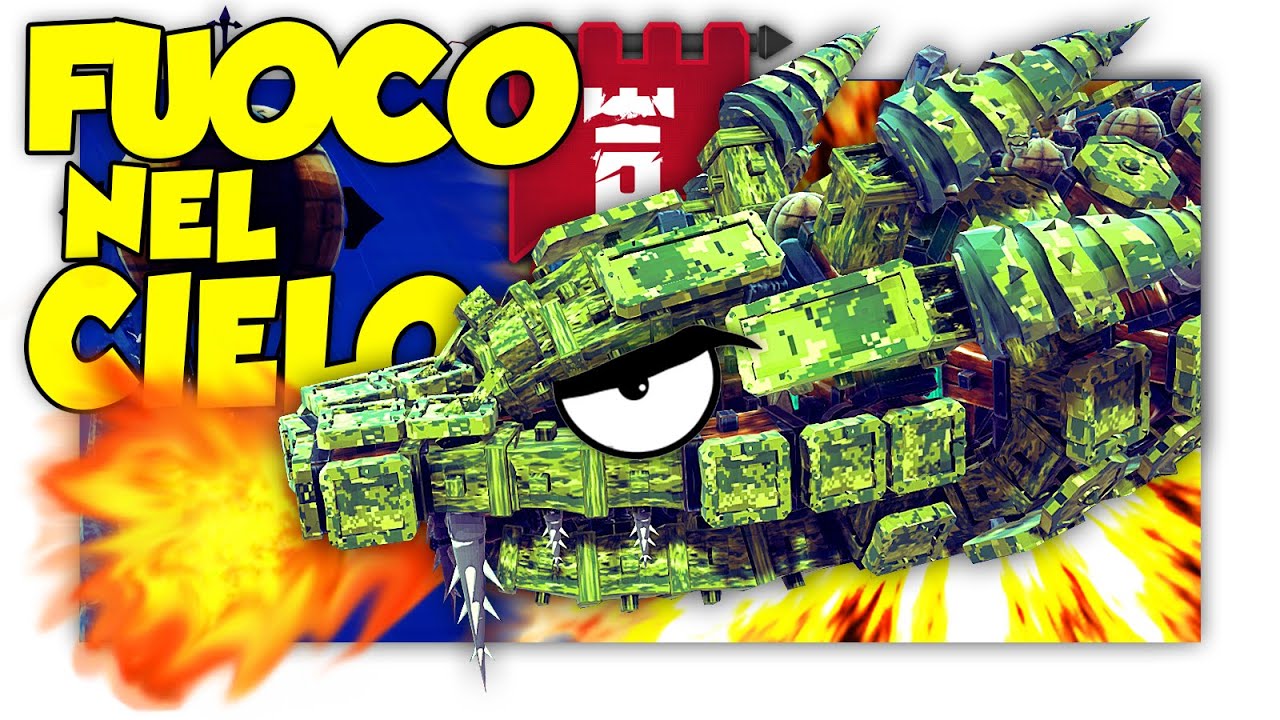IL DRAGONE VOLANTE SPUTAFUOCO! - Besiege ITA Migliori Creazioni [SpGioca]