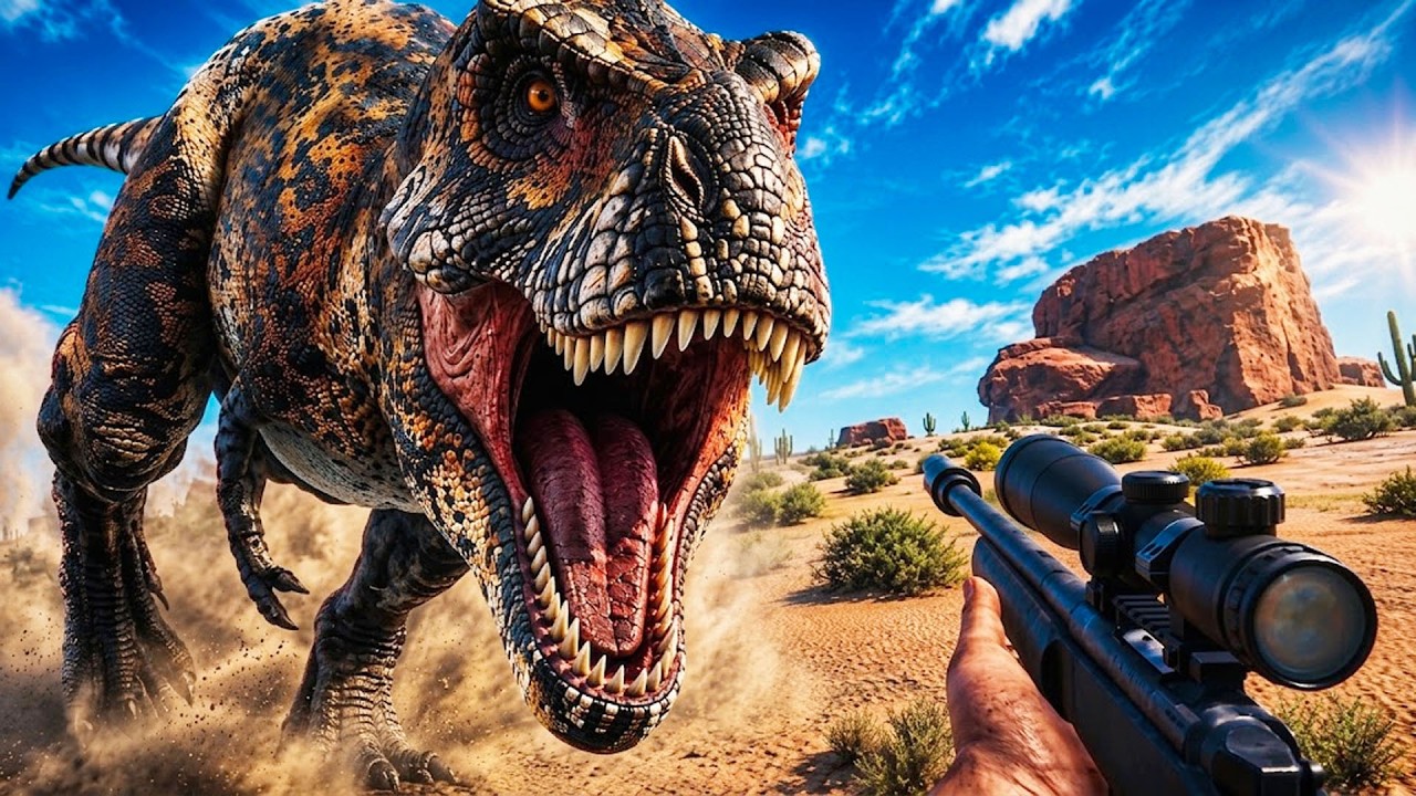 Polowanie na NOWE DINOZAURY na PUSTYNNEJ MAPIE! Prehistoric Hunt Update