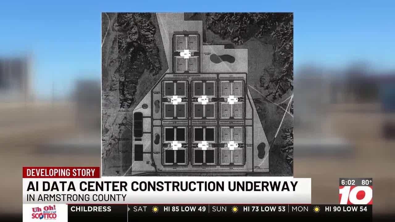 Armstrong County AI data center project scaled back from original plan