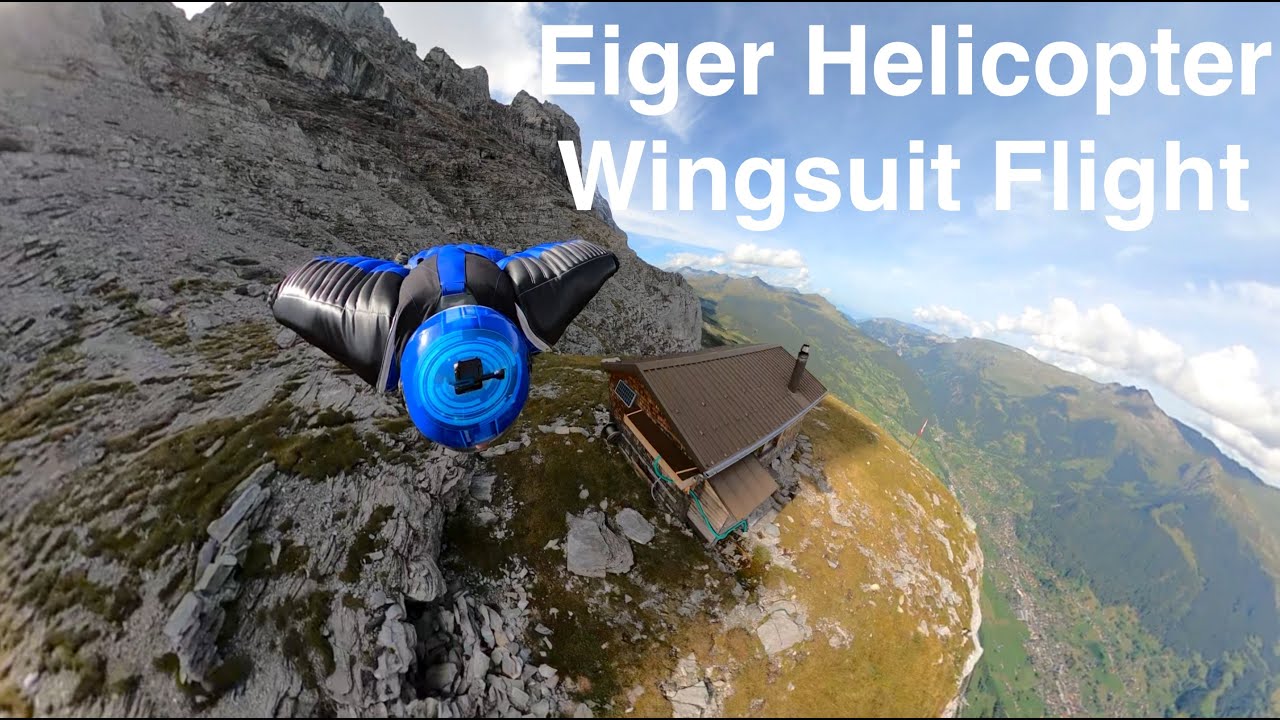 Eiger Helicopter Wingsuit Flight