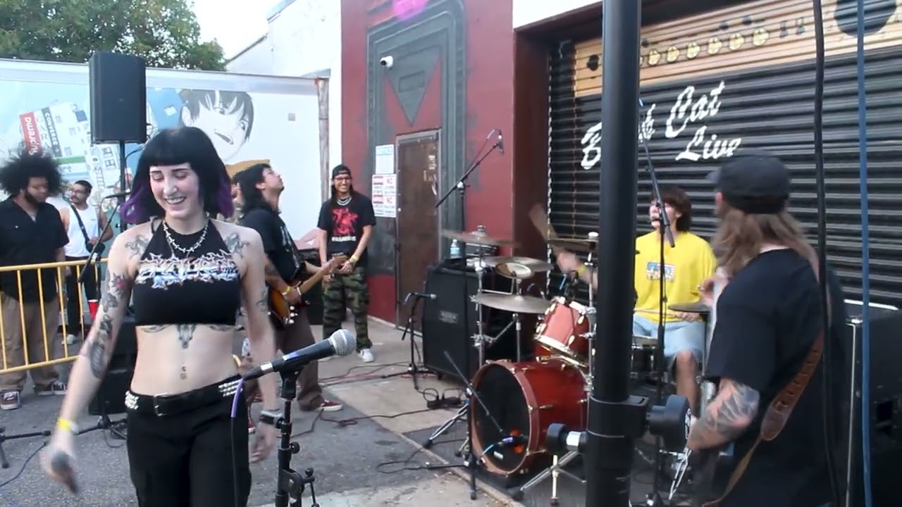 Crucify Live at Black Cat Records N Comics 8/31/24
