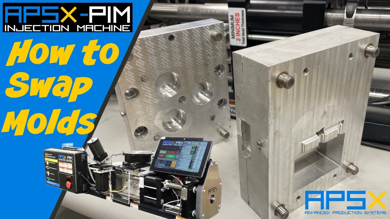 How to Install a Mold by Replacing the Test Mold on the APSX PIM Desktop Injection Machine 2024