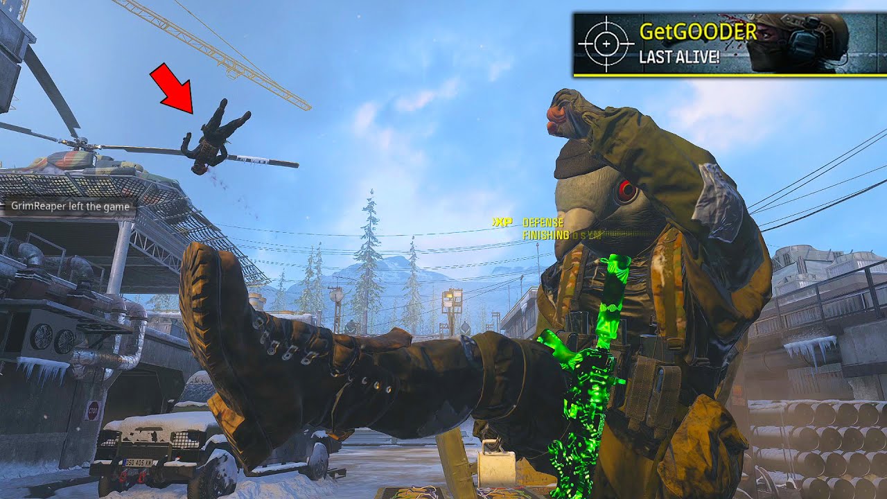 I went around KICKING PLAYERS OUT THE MAP and it got me REPORTED