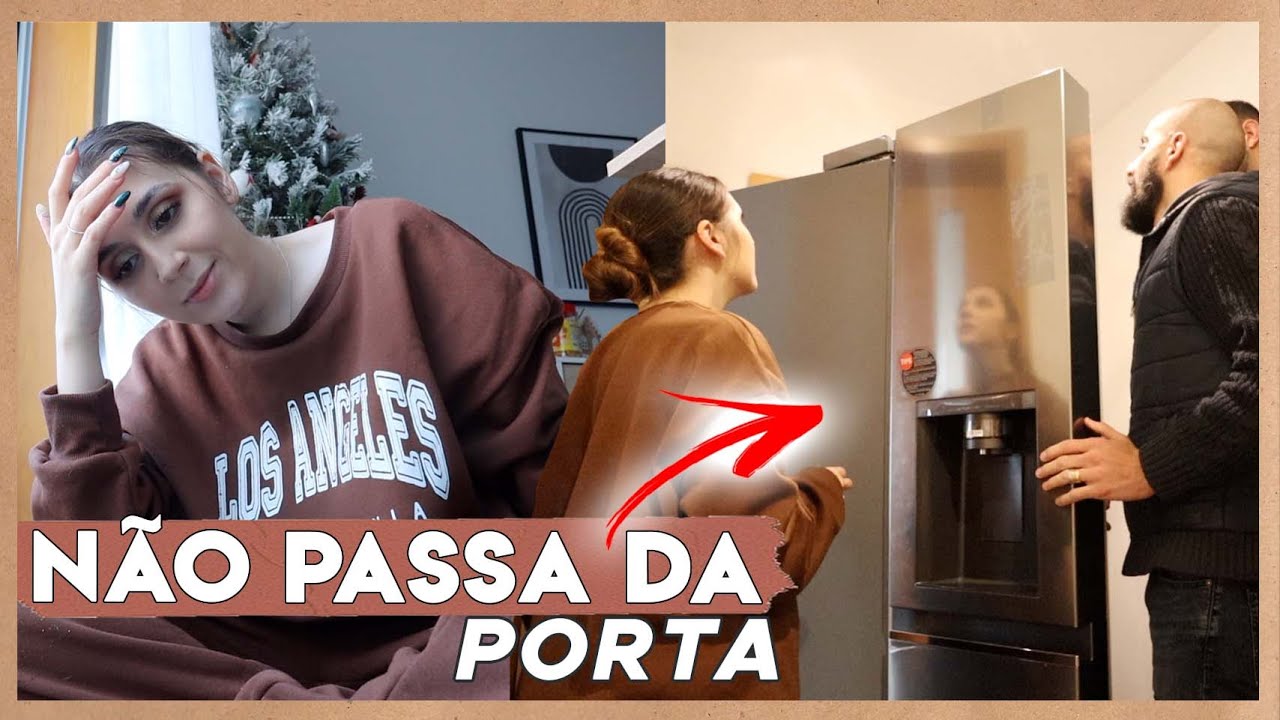 COMPRÁMOS um FRIGORIFICO NOVO *fail* 😂 | #NatalDaGentil | Joana Gentil