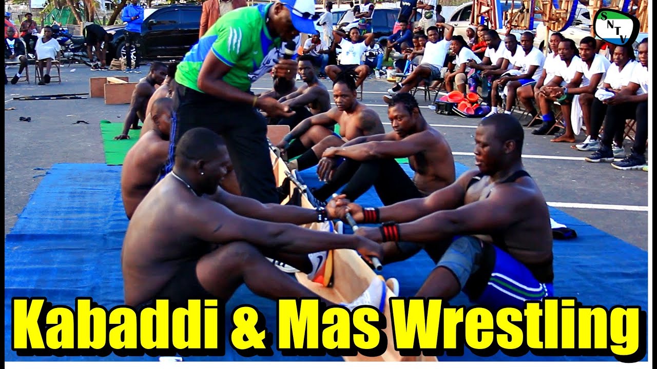 SIERRA NETWORK SPORTS - Launching & Demonstration Of Kabaddi & Mas Wrestling - Sierra Leone