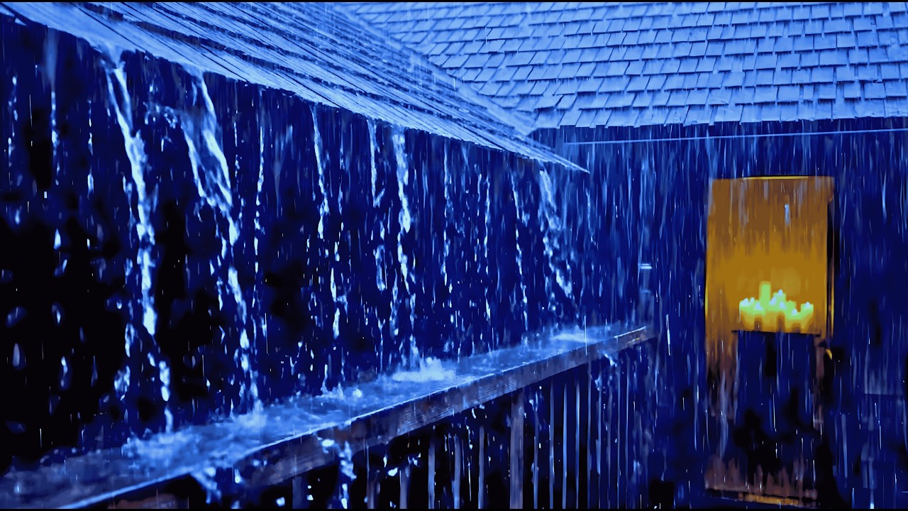 Barulho de Chuva para Dormir Profundamente e Sentir Paz Interior – Som de Chuva no Telhado à Noite