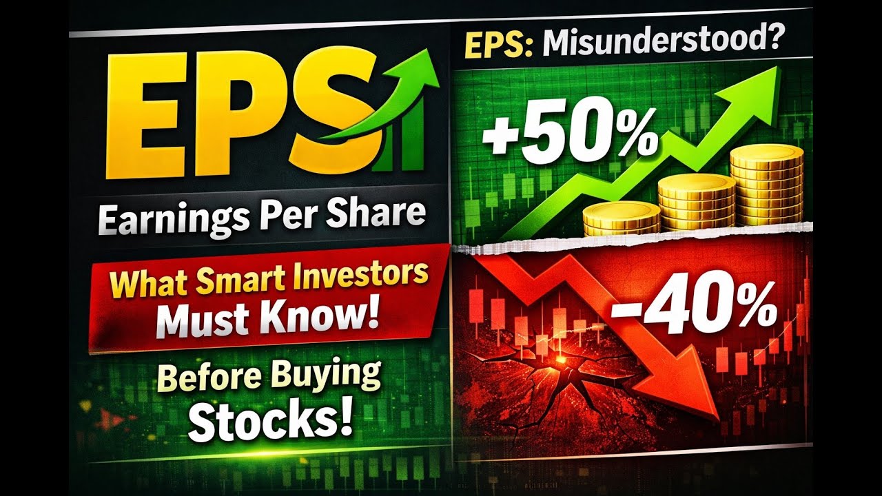 “EPS Explained Simply 📊 Why This ONE Number Decides Stock Prices” @CARachanaRanade