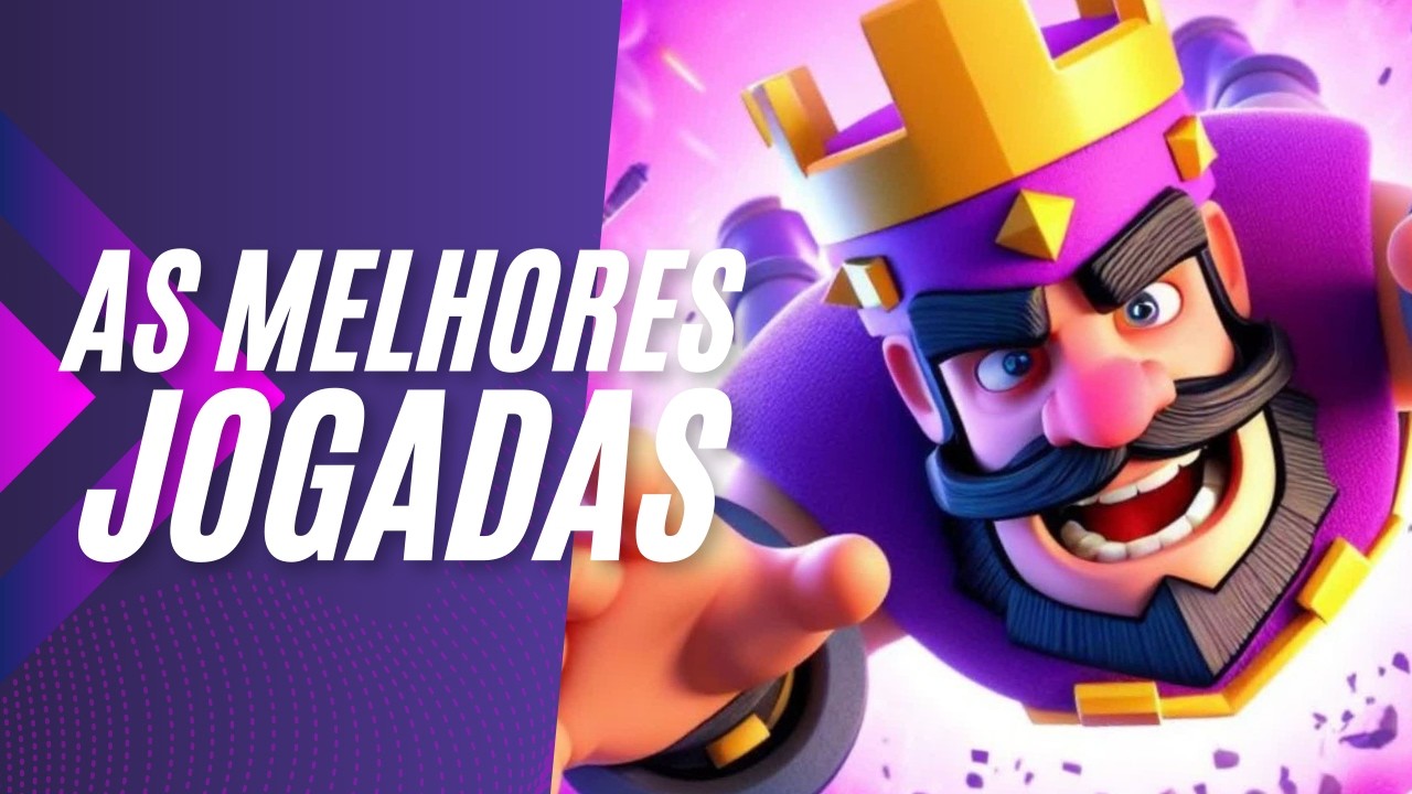 Clash Royale Gameplay #528 - AS MELHORES JOGADAS