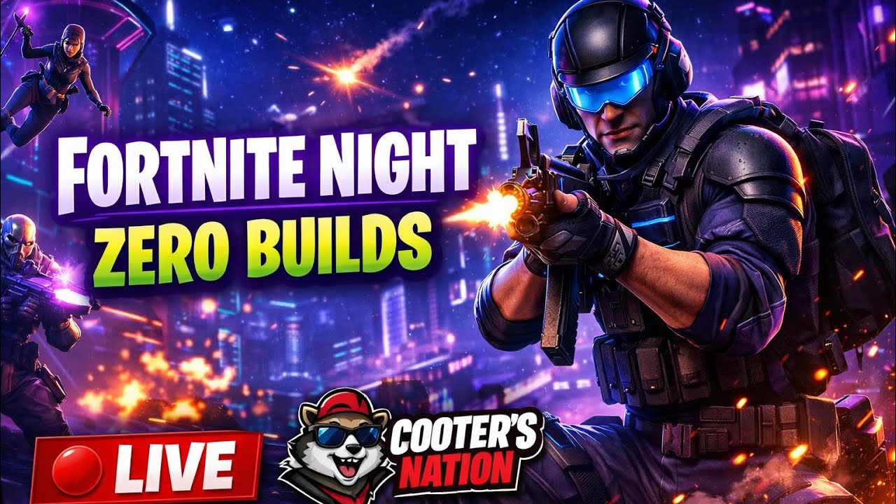 MY 1ST TIME PLAYING FORTNITE ZERO BUILDS