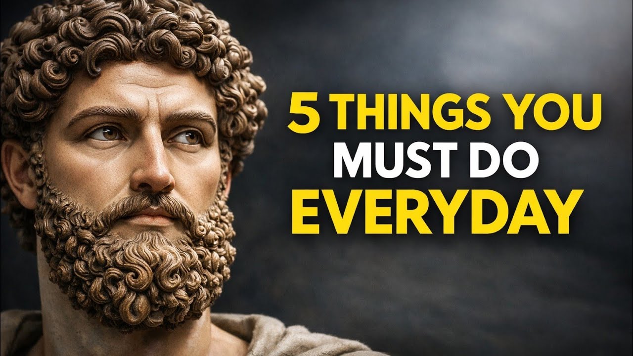 5 Daily Stoic Habits That Will Make Your Mind Unbreakable and disciplined - STOICISM 