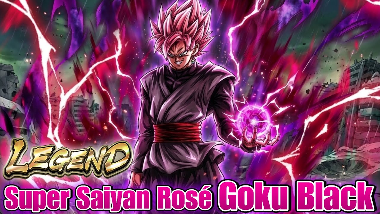 LEGEND Super Saiyan Rosé Goku Black Character Spotlight | DRAGON BALL LEGENDS Concept 