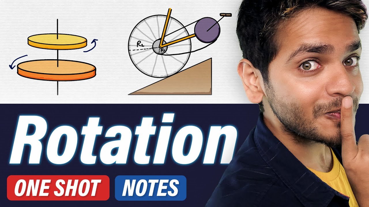 System of Particles and Rotational Motion Class 11 Physics Chapter 7 One shot | NEET & JEE examples