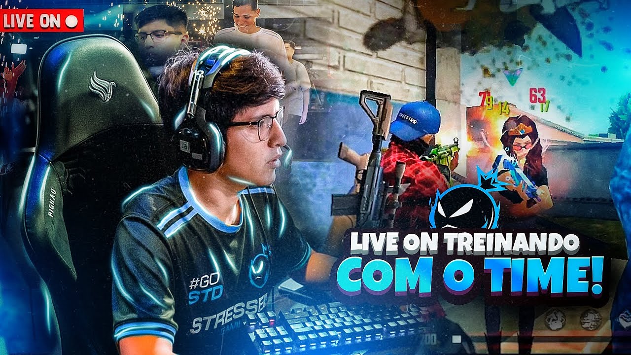 🔵 XTREINO COM O TIME 🔵 SHAWM FF 🔵#20K