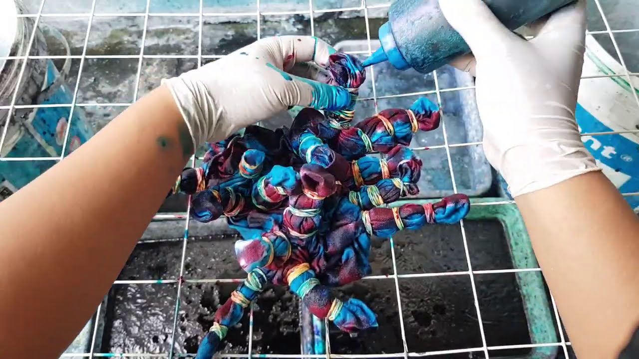 Starburst Circle Geode Method Tie Dye T Shirt How To DIY
