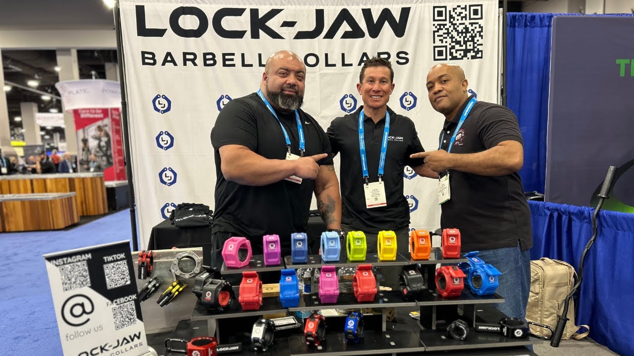 The Only Barbell Collars I Trust! Lock Jaw Collars at the HFA Show 2025