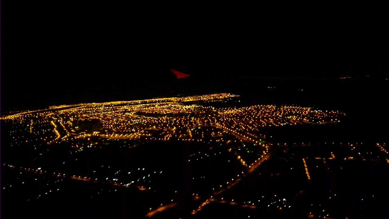 Pouso noturno em Brasília no A320 Latam