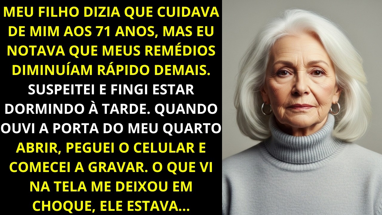 Meus Remédios Sumiam Rápido Demais - Gravei Meu Filho Entrando no Quarto e…