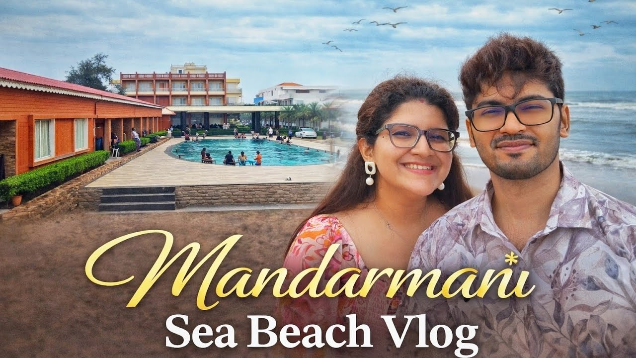 Mandarmani Beach Vlog 🌊 Resort Review & Full Tour | Before You Book Mandarmani… Watch This! 😮