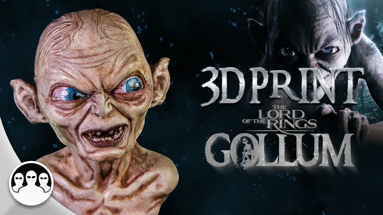 Gollum: 3D Printing Time Lapse & Painting