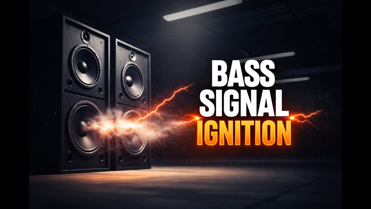 Bass Signal Ignition 🔊 Industrial Bass Techno | Bass Orbit Visualizer