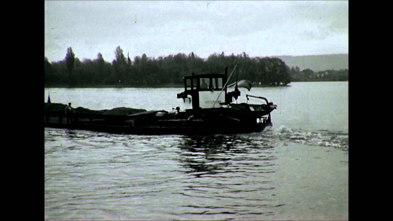 Motorsleepboot Njord 1958 in het Kauberfahrwasser