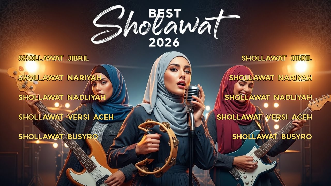 Best Shollawat 2026 - Powerfull Rock Version l Playlist Shollawat