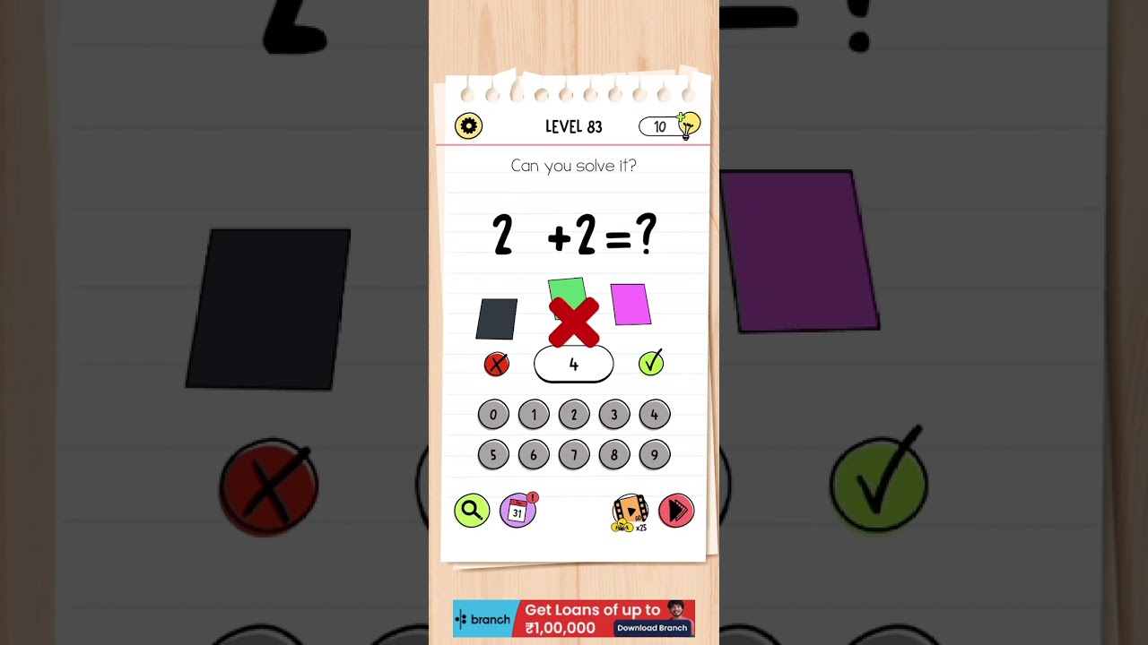 Brain test All level 83