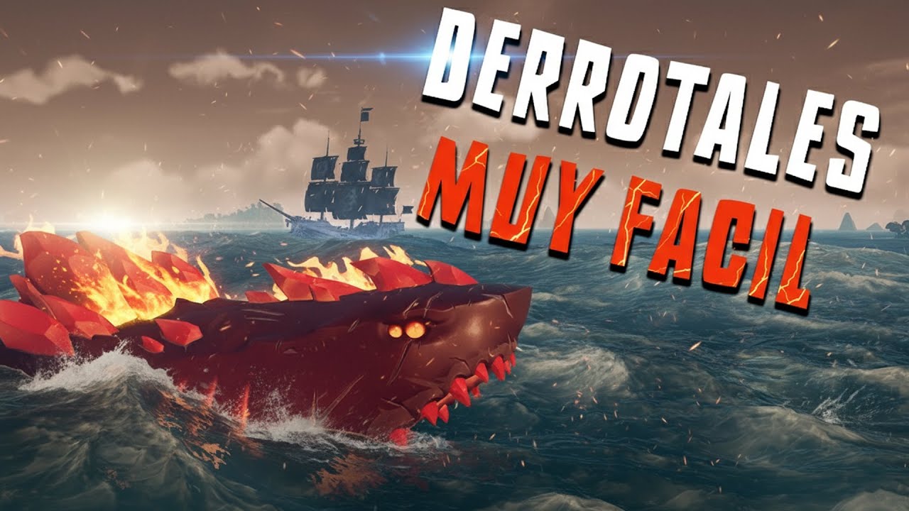 Como derrotar FÁCIL a los Megalodón | Jugando Solo | SeaOfThieves | Miguelink