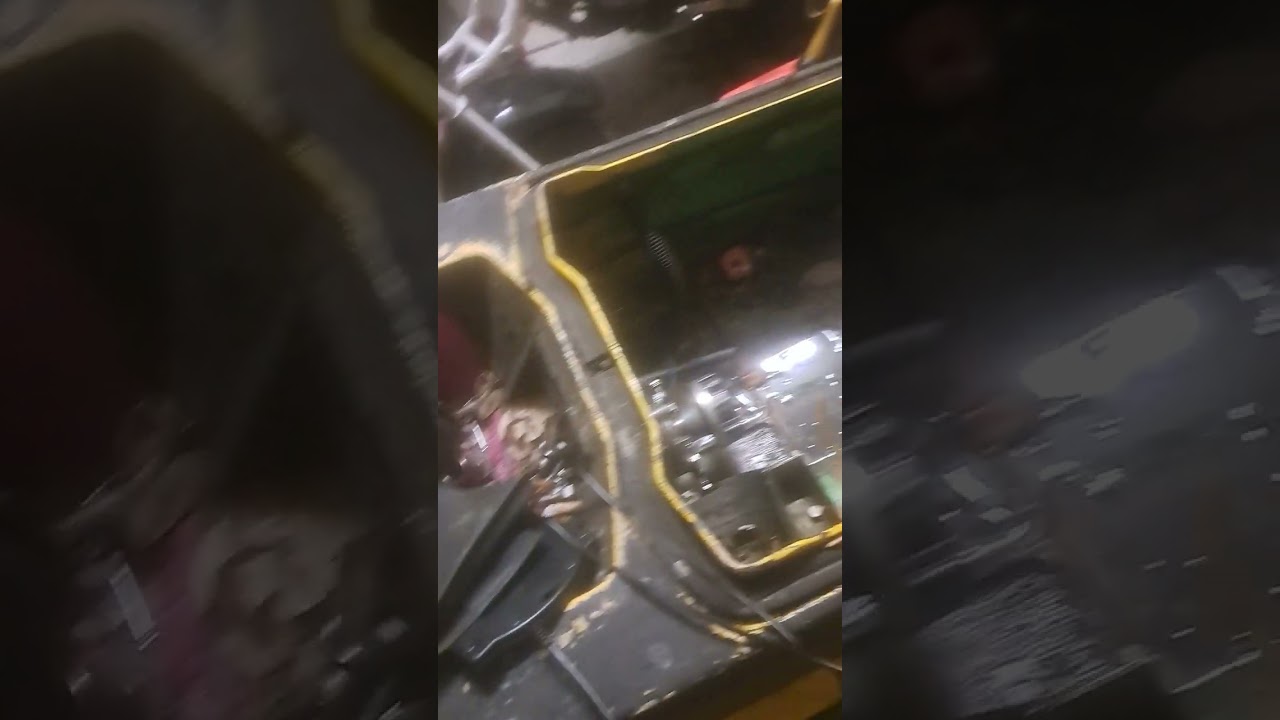 Jetski catches fire on work bench